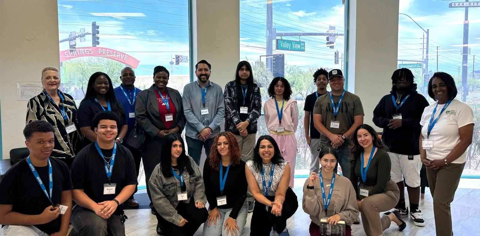 Skillify students at a Nevada event
